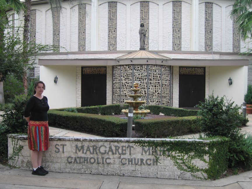 Maggie finds the St. Margaret church!