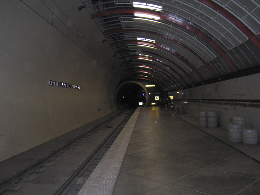 Subway tunnel near the Oregon Zoo!