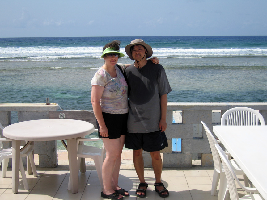 We stayed at the Brac Reef Resort on Cayman Brac!